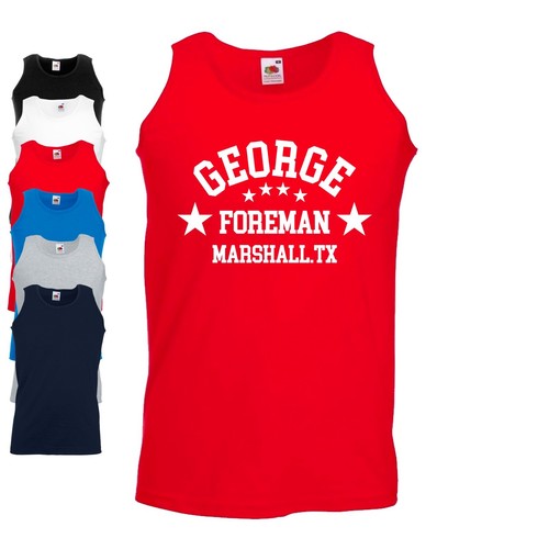 George foreman vest boxing - foreman, |