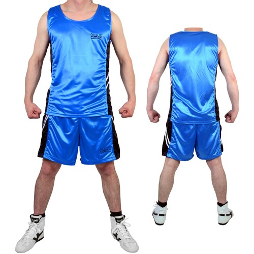 Blue boxing shorts - shorts, set