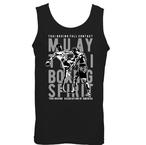 Muay thai boxing spirit mens - thai,