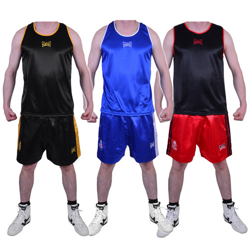 Mar boxing shorts vest set - shorts,