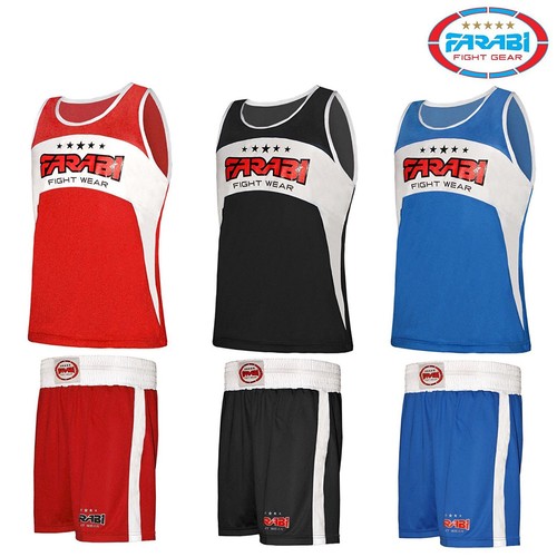 Farabi boxing vest shorts - boxing, &