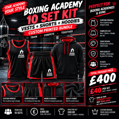 Set boxing academy kit - boxing,